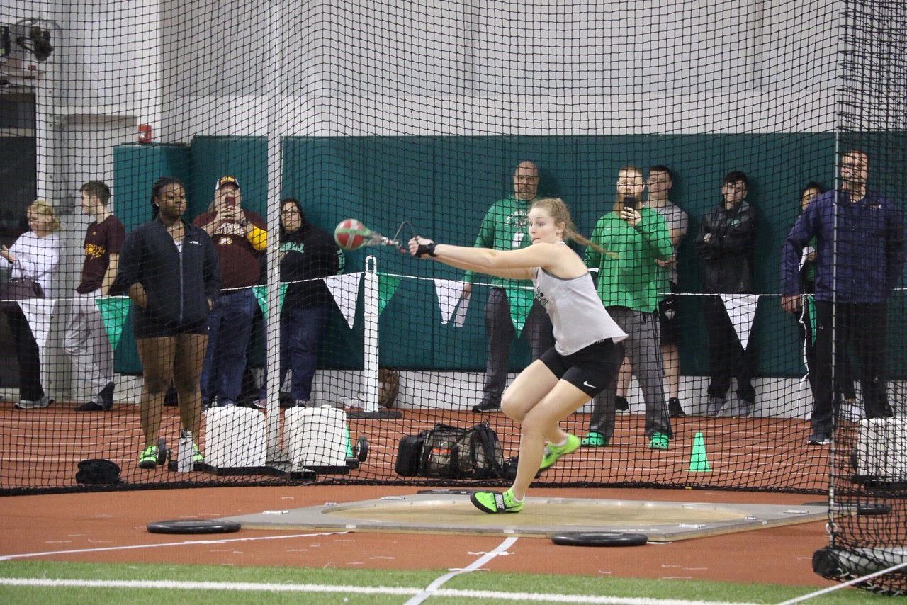 Burns competes for Lady Herd